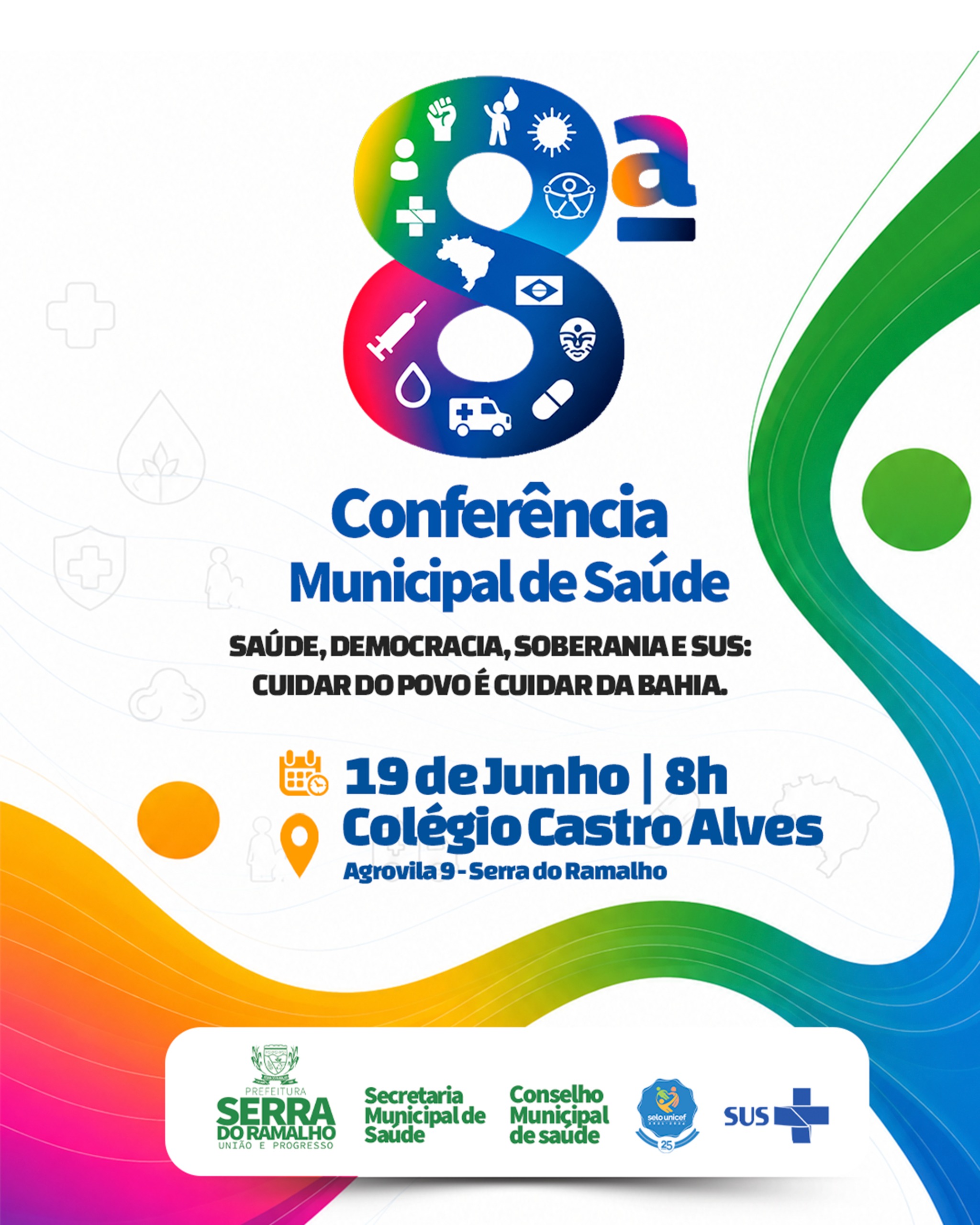 8ª Conferência Municipal de Saúde Será Realizada no dia 19 de Junho em Serra do Ramalho