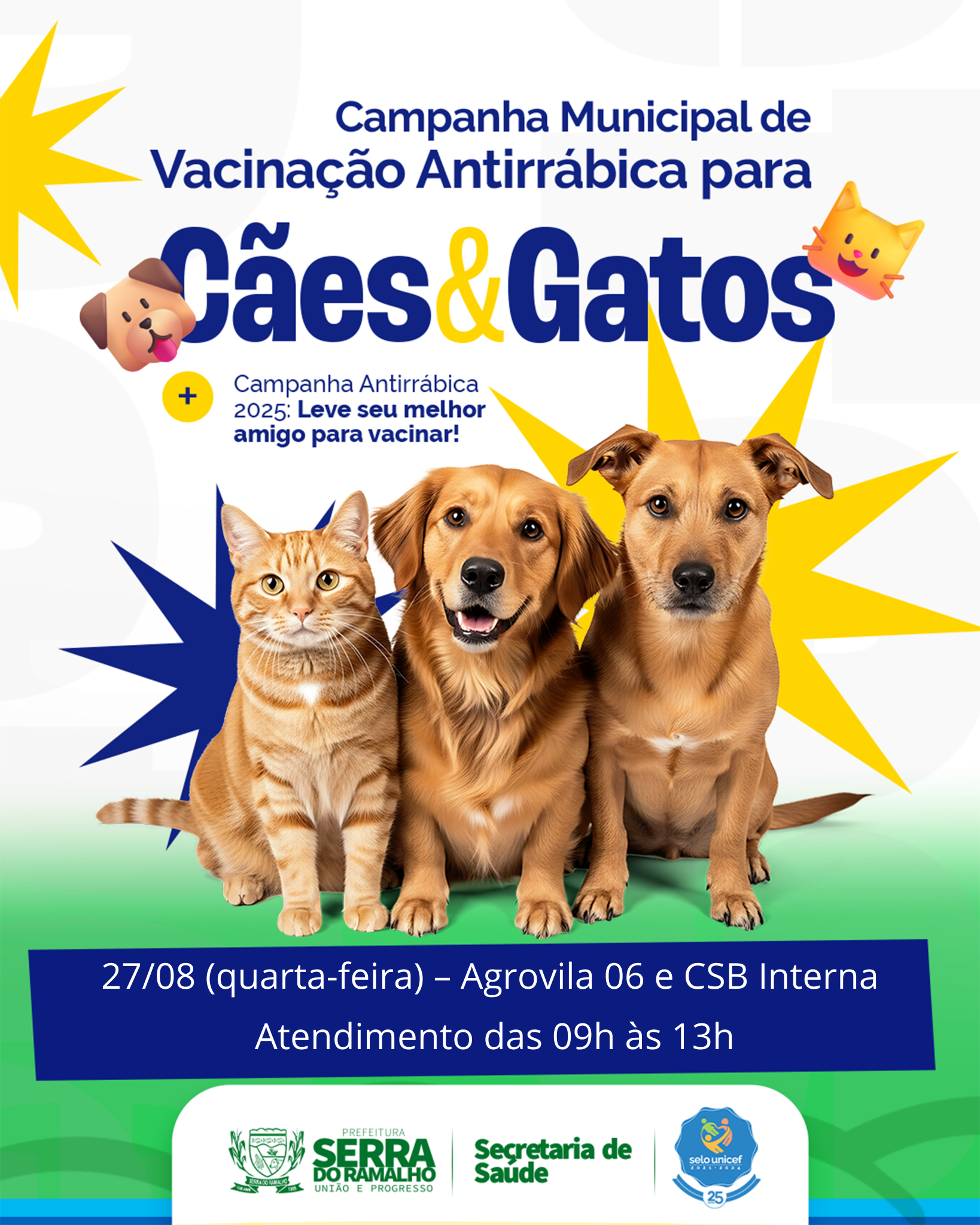 Saúde Animal e Pública: Campanha de Vacinação Antirrábica
