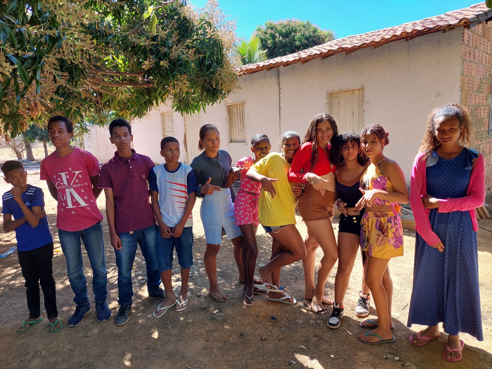 Dia de diversão com os adolescentes do Serviço de Convivência e Fortalecimento de Vínculos!