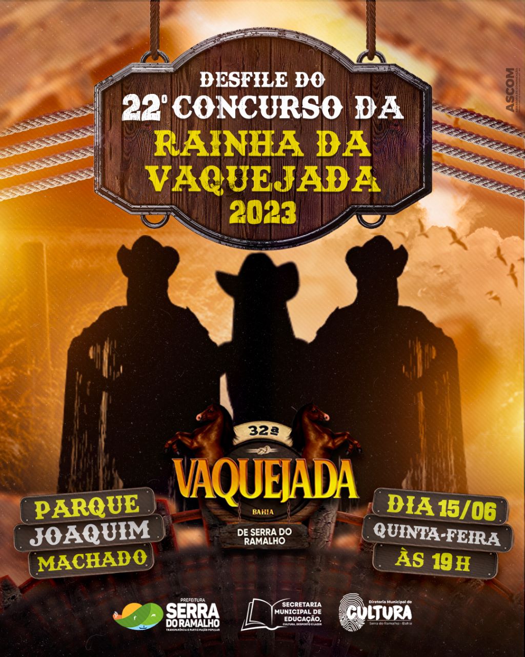 Desfile do 22° Concurso da Rainha da Vaquejada