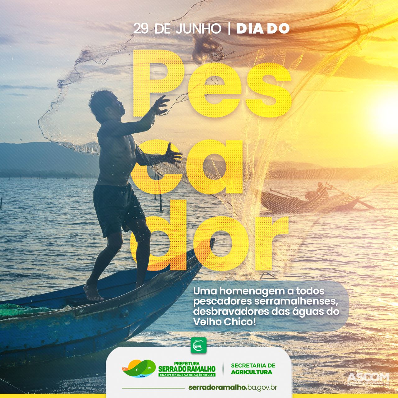 Feliz dia dos Pescadores!
