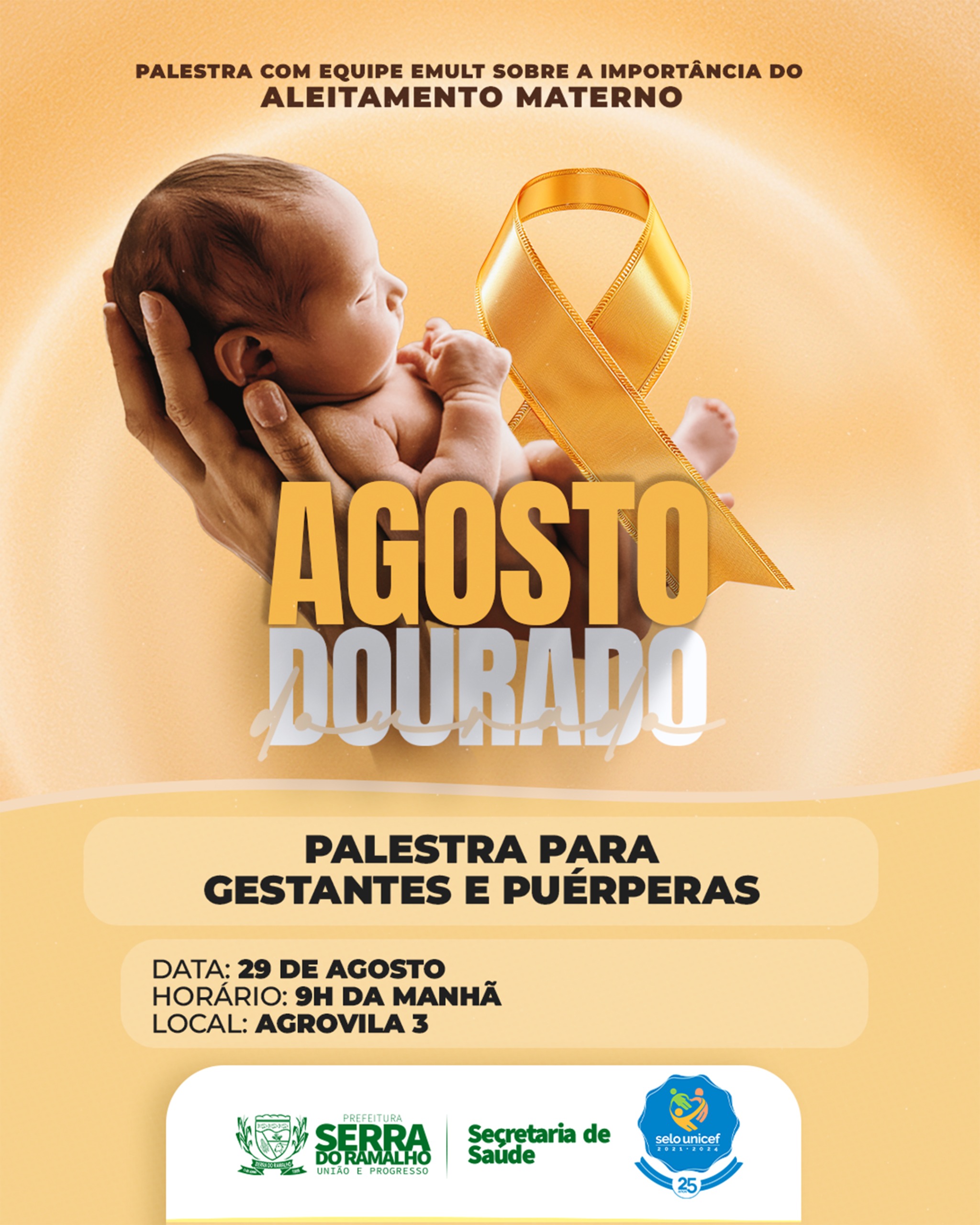 Agosto Dourado | Saúde e informação para mães e bebês