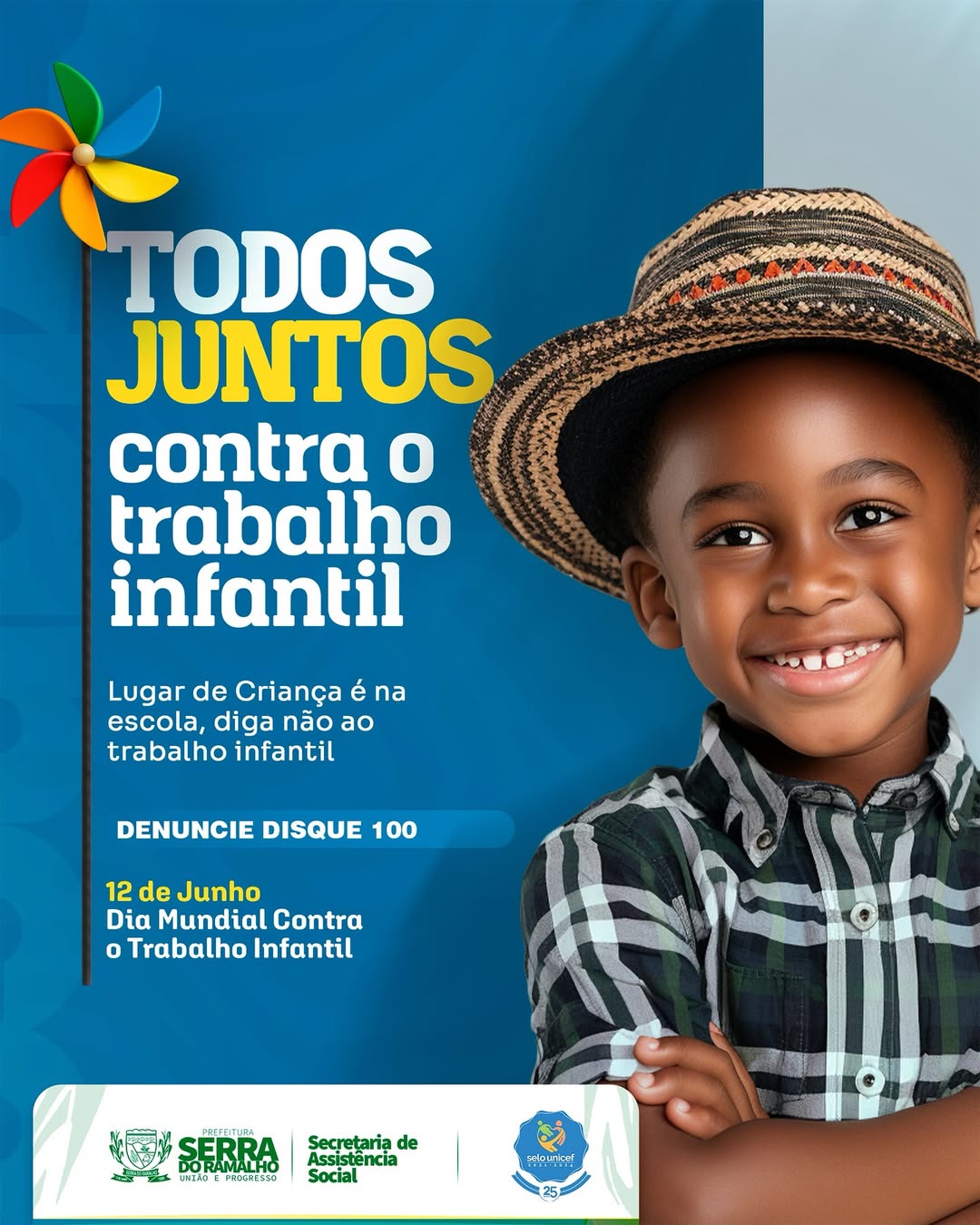 Dia mundial contra o trabalho infantil