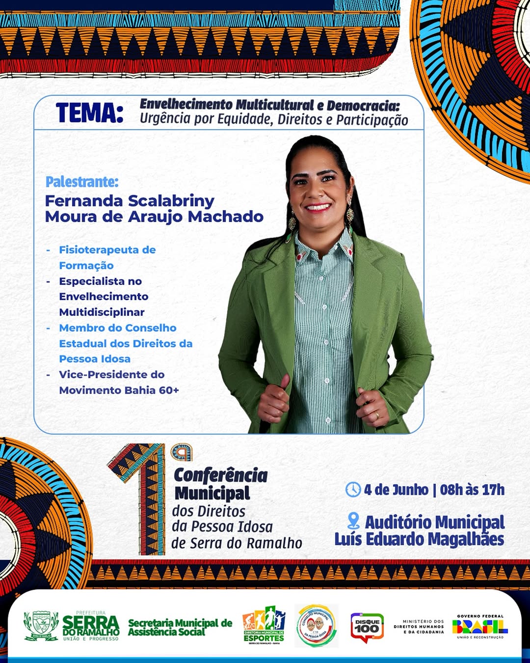 1ª Conferência Municipal dos Direitos da Pessoa Idosa de Serra do Ramalho