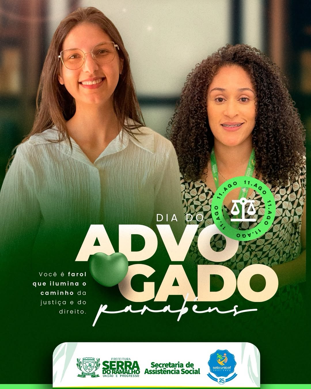 11 de Agosto Dia do Advogado