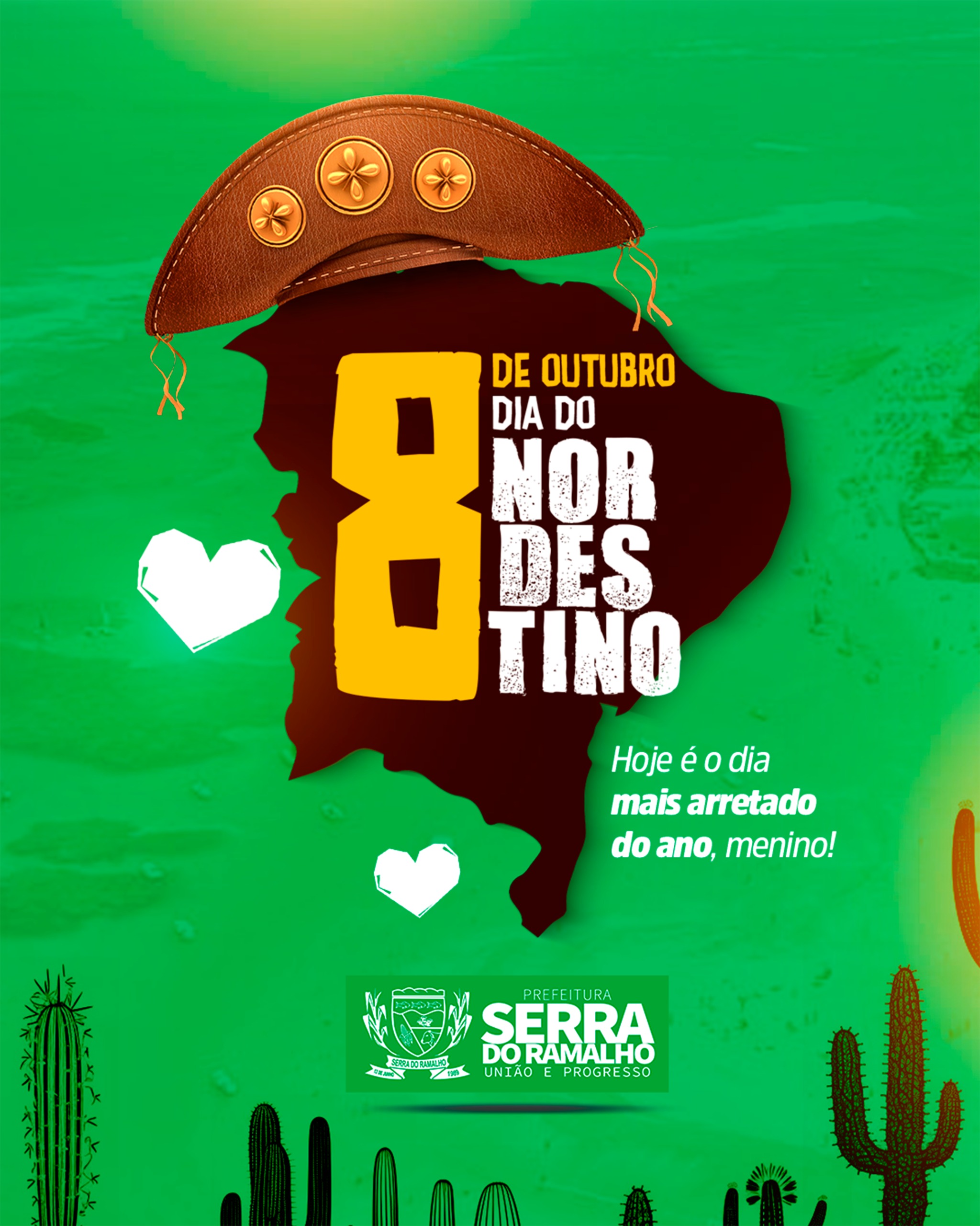 8 de Outubro Dia do Nordestino: celebração da força e da cultura do nosso povo