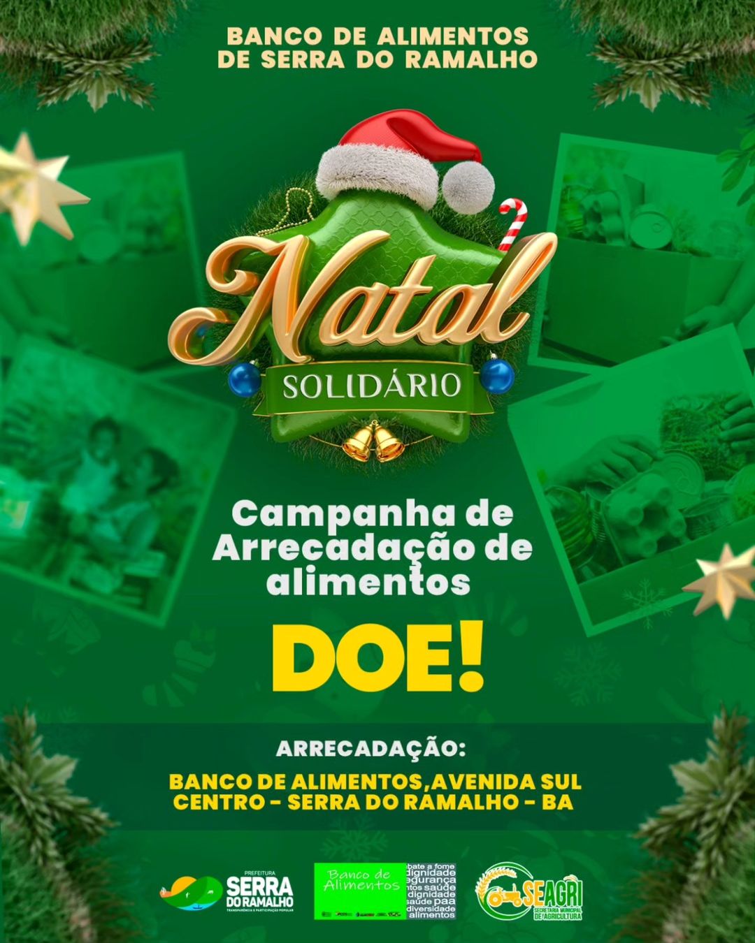 Participe da nossa Campanha Natal Solidário