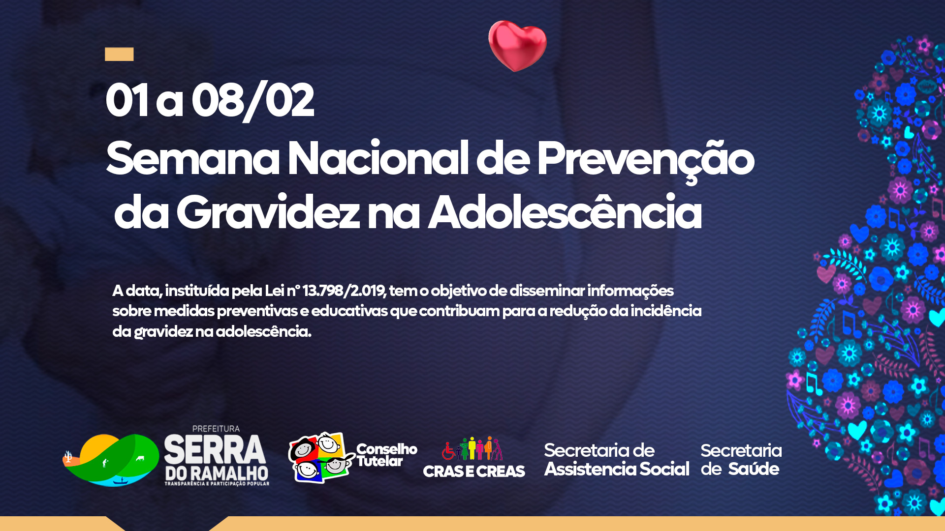Semana Nacional de Prevenção da Gravidez na Adolescência