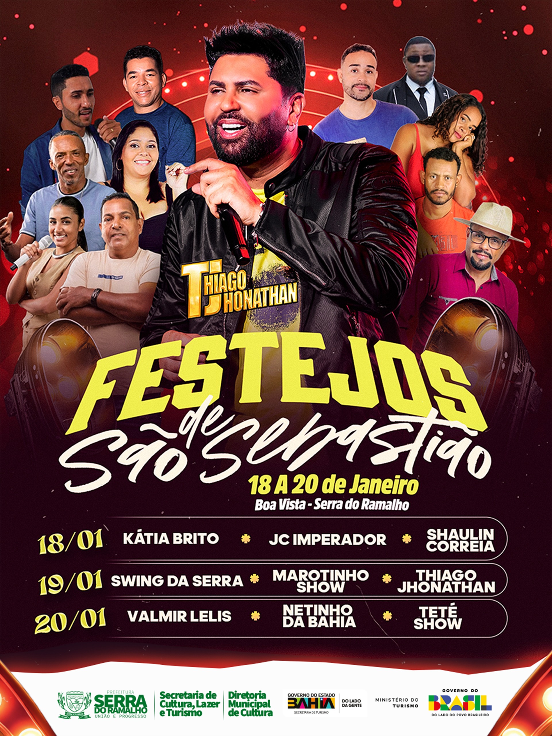 Festejos de São Sebastião: três dias de cultura e celebração em Boa Vista 18 a 20 de janeiro