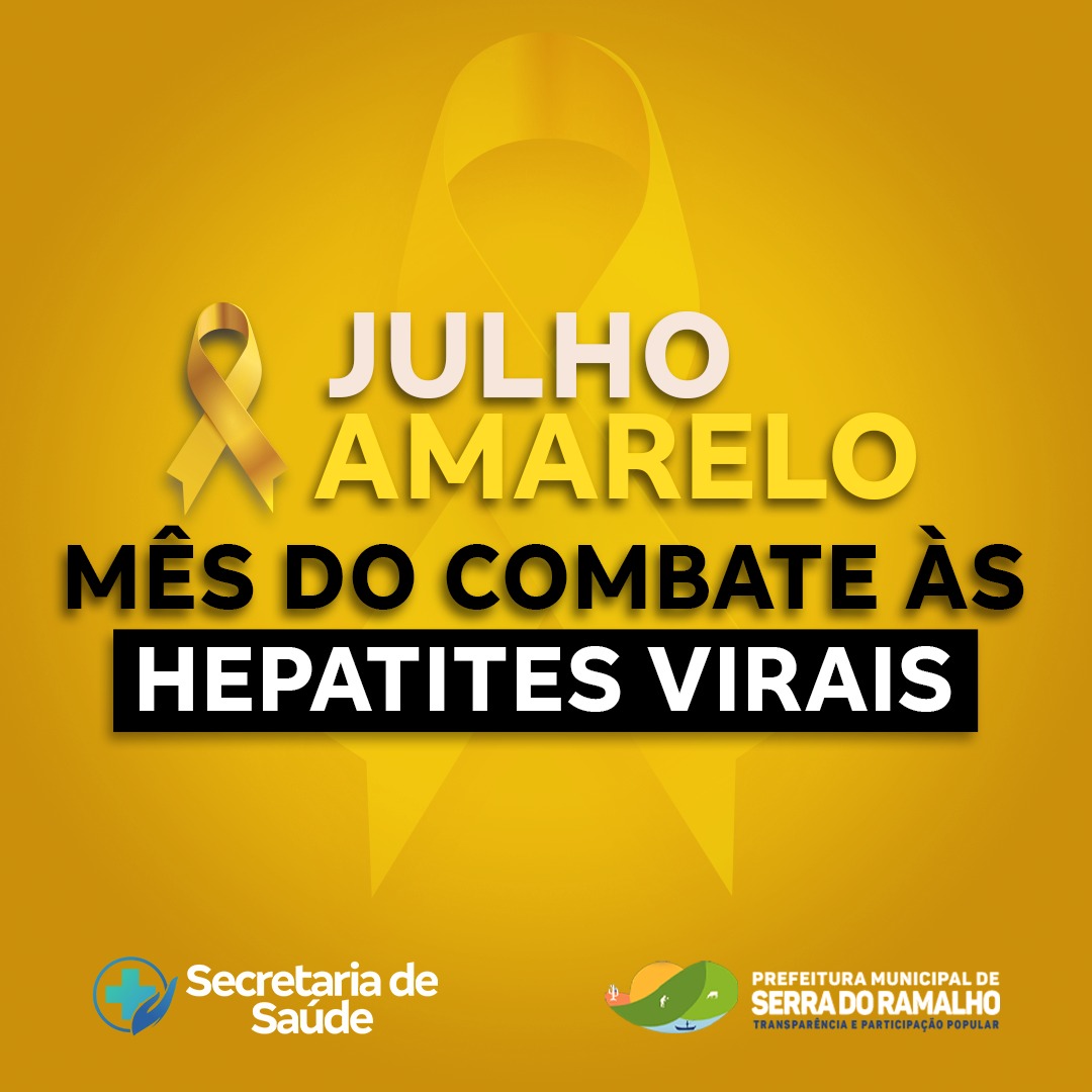 Julho Amarelo: mês do combate às hepatites virais
