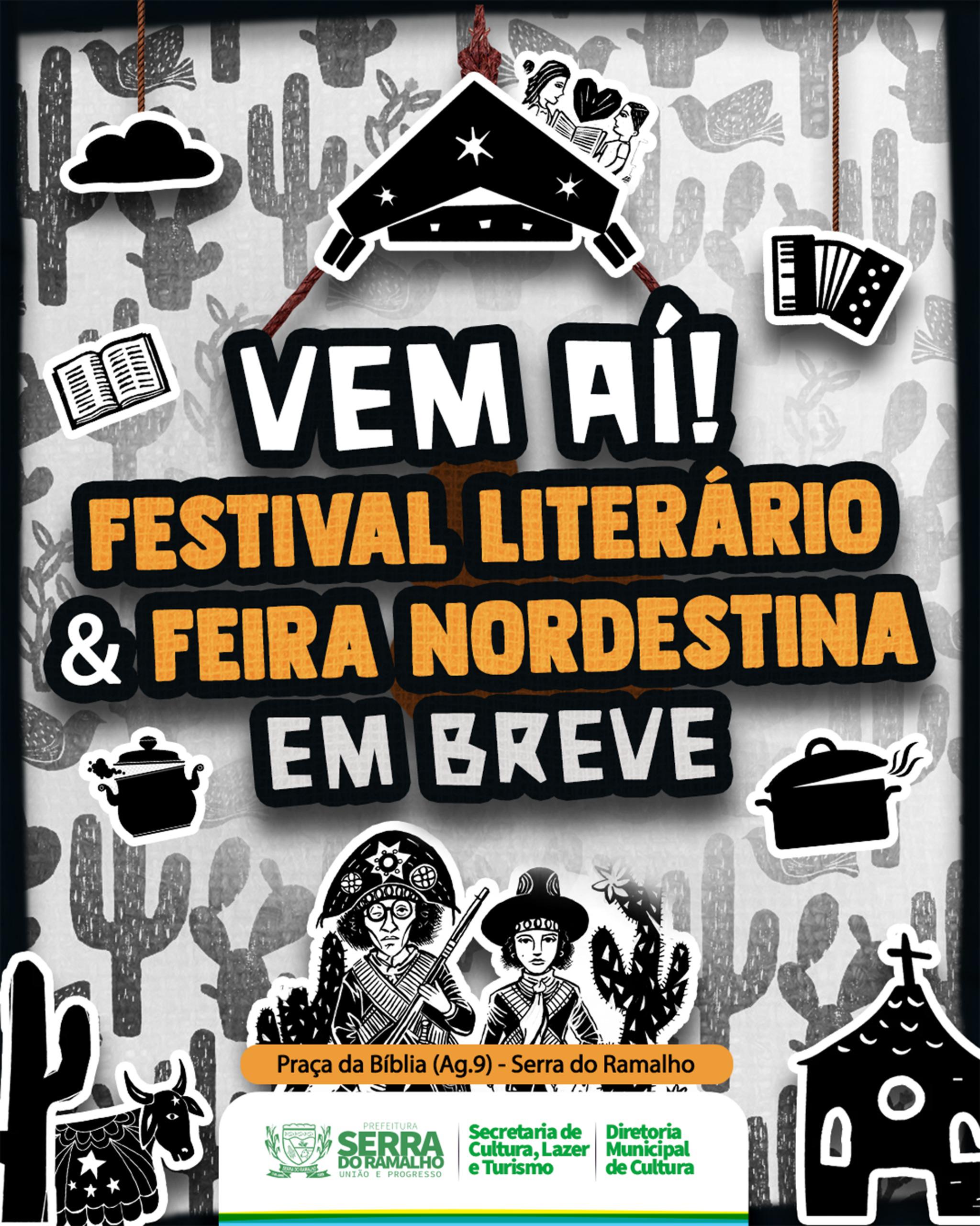 Festival Literário e Feira Nordestina será realizado em breve na Praça da Bíblia