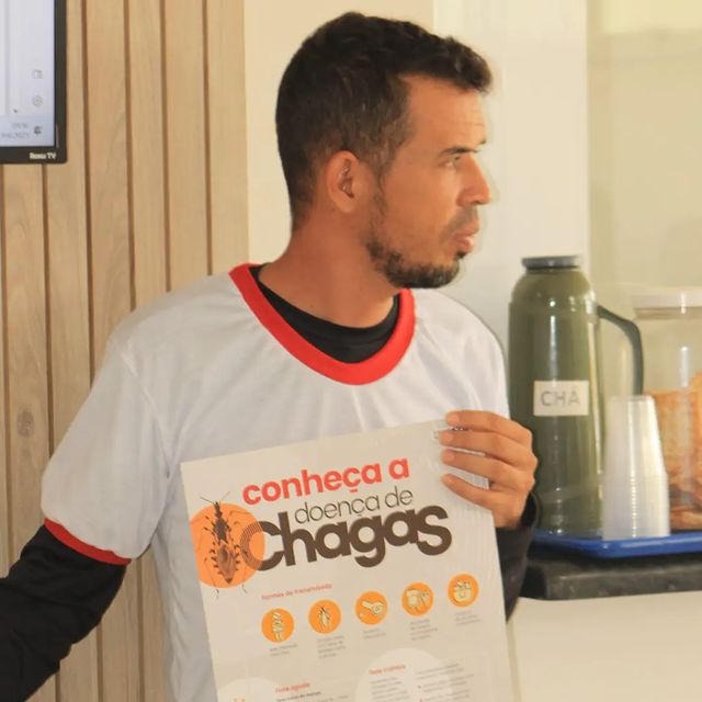 A Secretaria de Saúde, junto à Vigilância Epidemiológica, deu sequência à série de palestras no município com o tema "Conheça a Doença de Chagas"