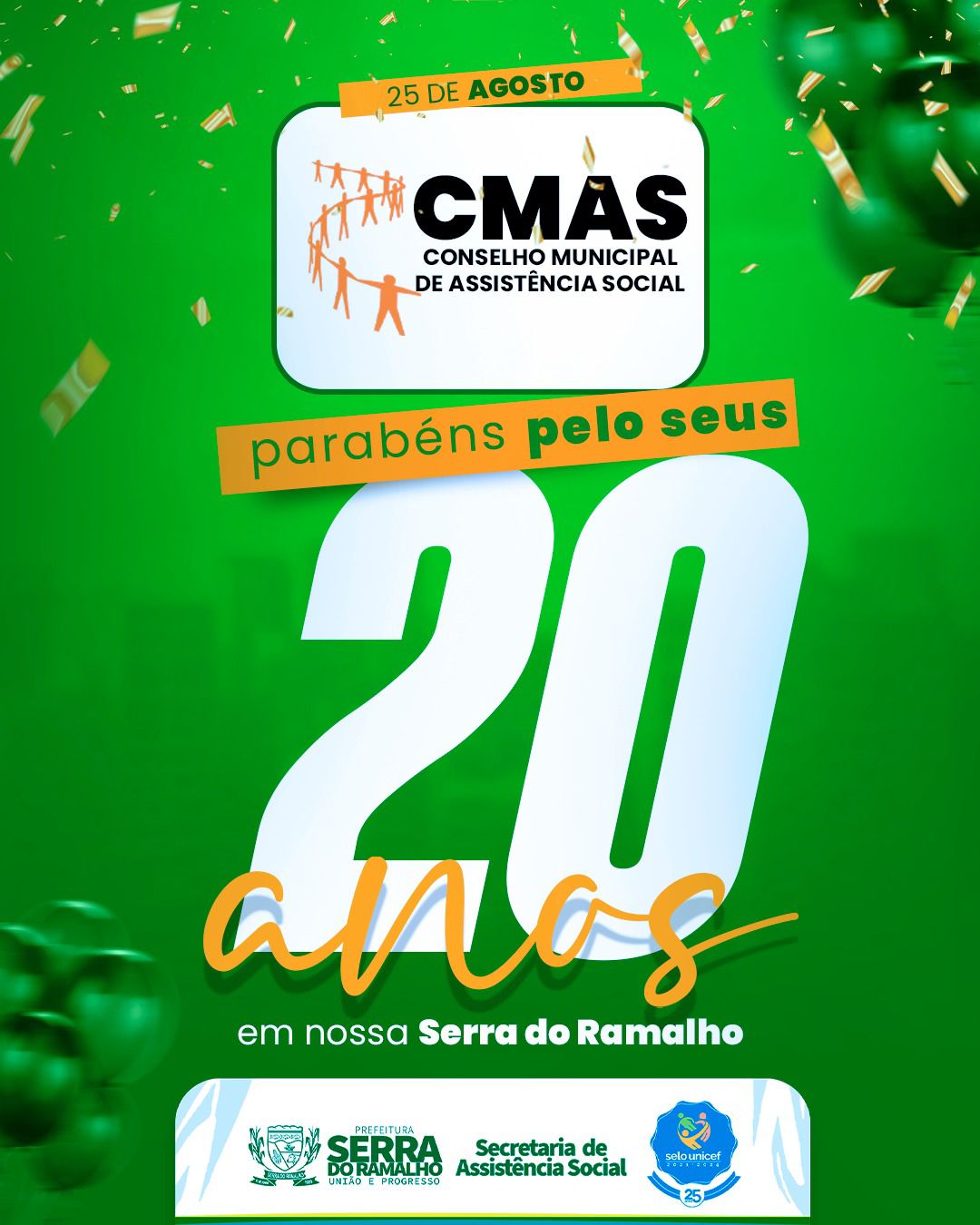 CMAS: 20 Anos Promovendo a Assistência Social em Serra do Ramalho