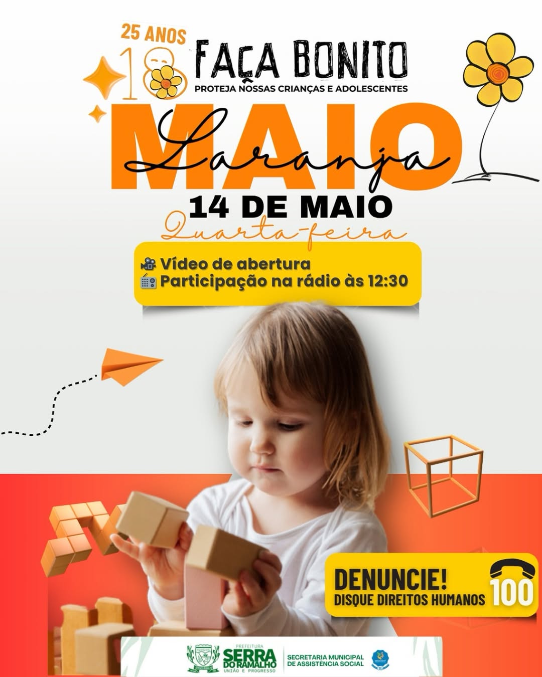 14 de maio Campanha Faça Bonito