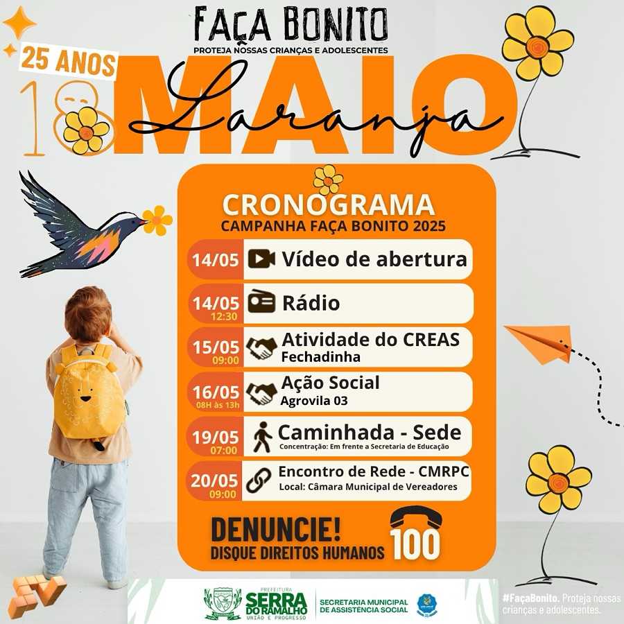 Proteja nossas crianças e adolescentes