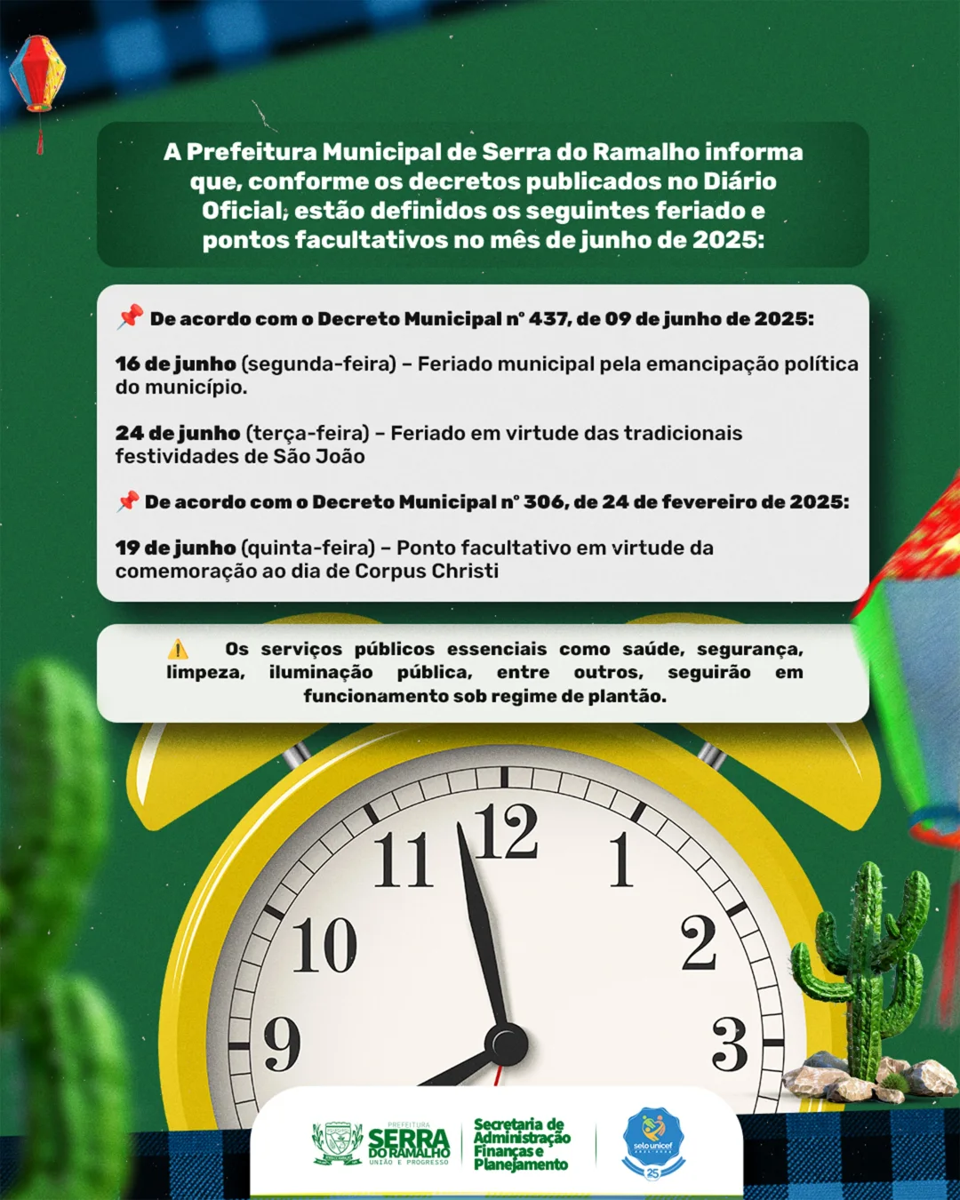 Comunicado Oficial