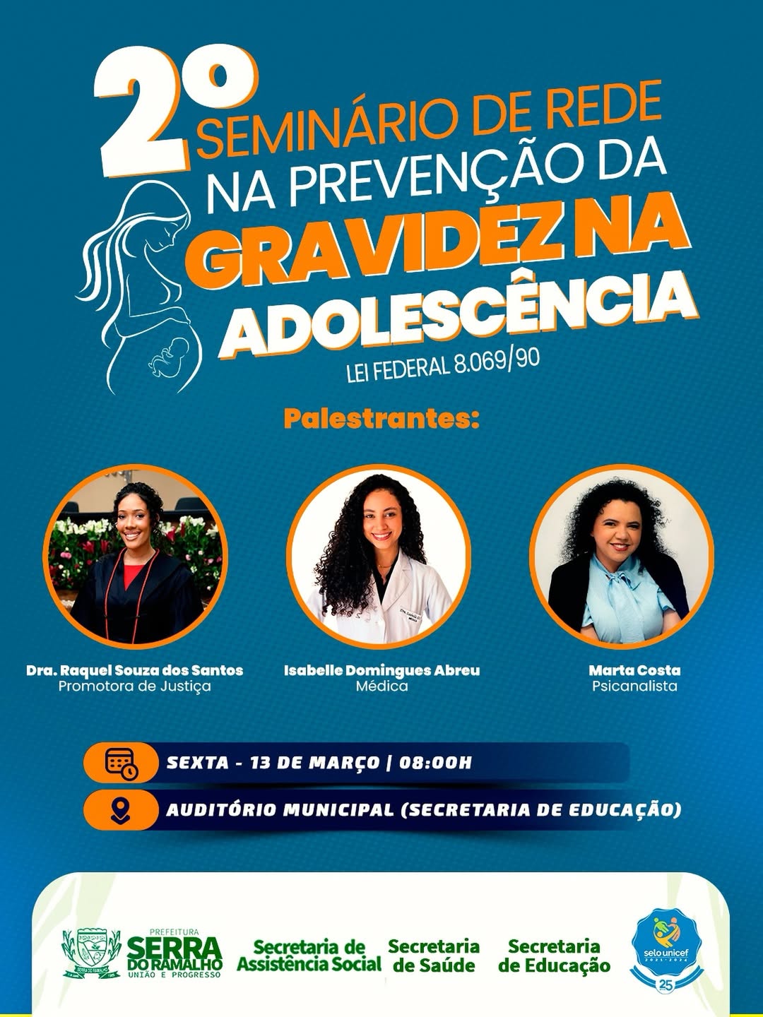2º Seminário de Rede Sobre Prevenção da Gravidez na Adolescência em Serra do Ramalho