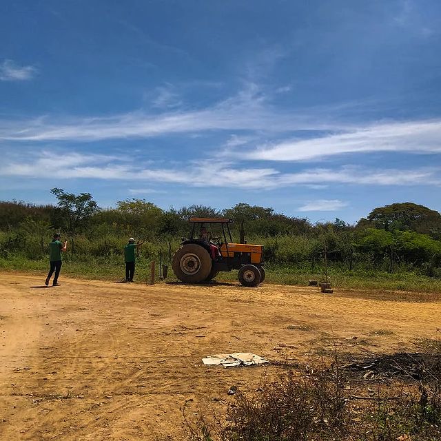 foi realizado o encerramento do curso de Tratorista básico, oferecido à comunidade da Aldeia Vargem Alegre, na Agrovila 19.