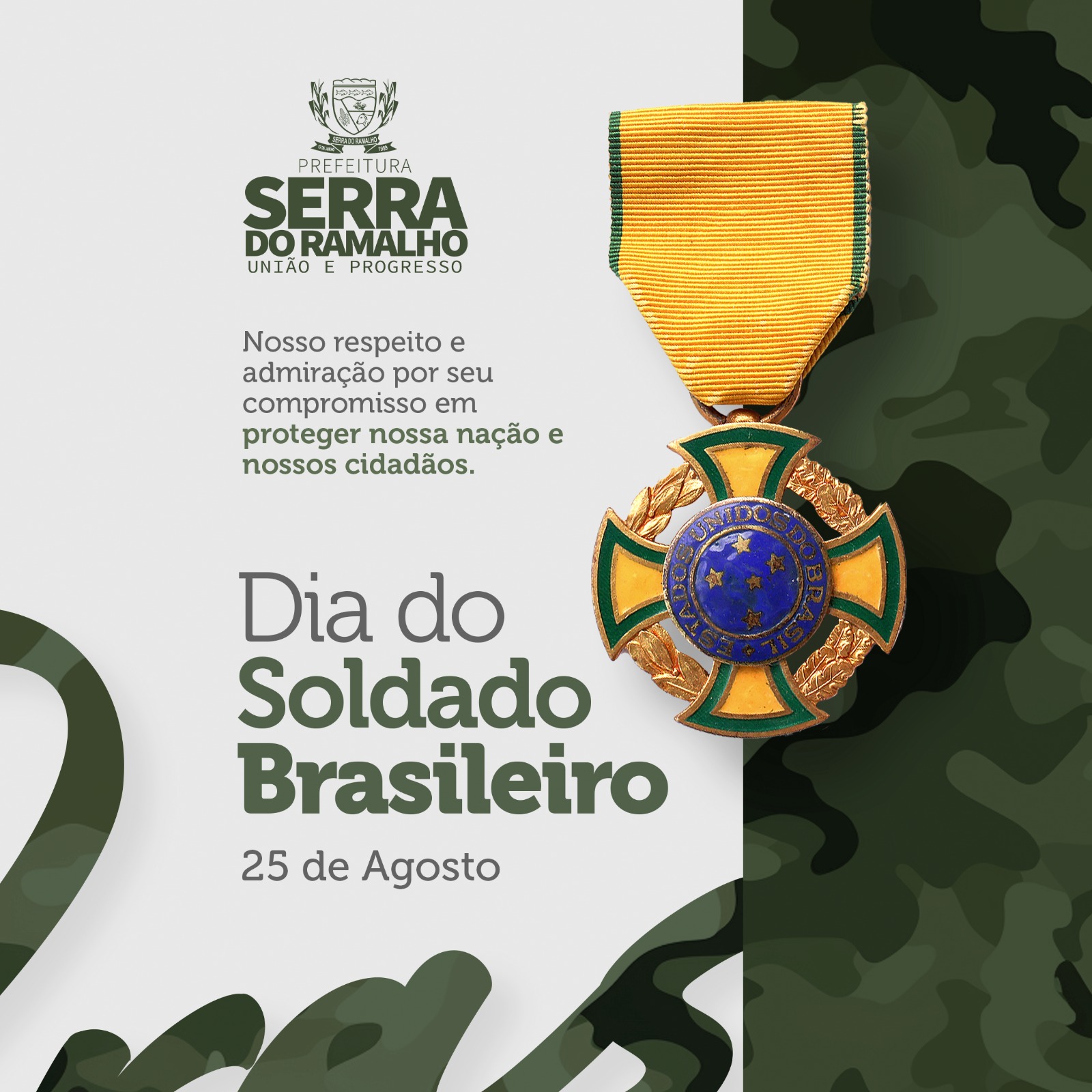 Força e Bravura: Feliz Dia do Soldado Brasileiro
