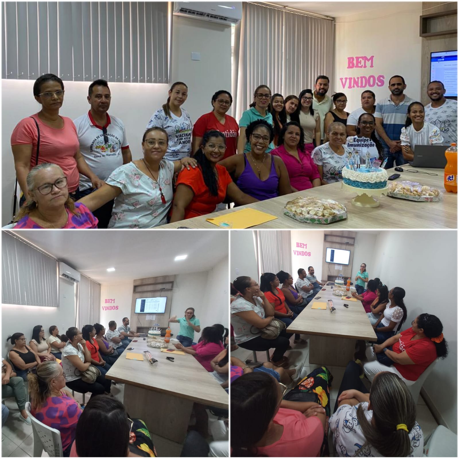 Capacitação da equipe de vacinação de Serra do Ramalho