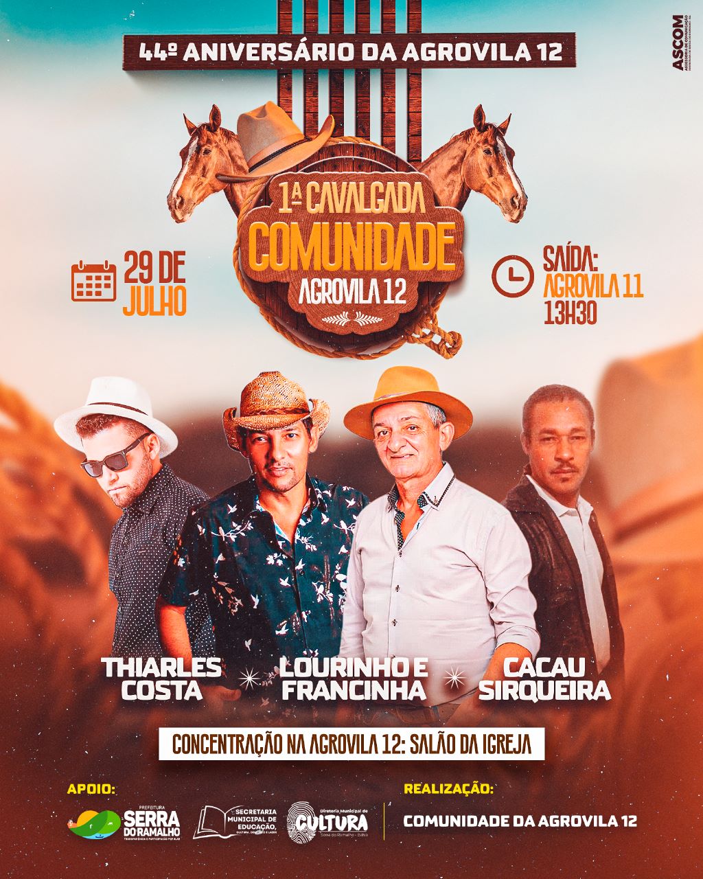 Alô Agrovila 12 e toda Serra do Ramalho: