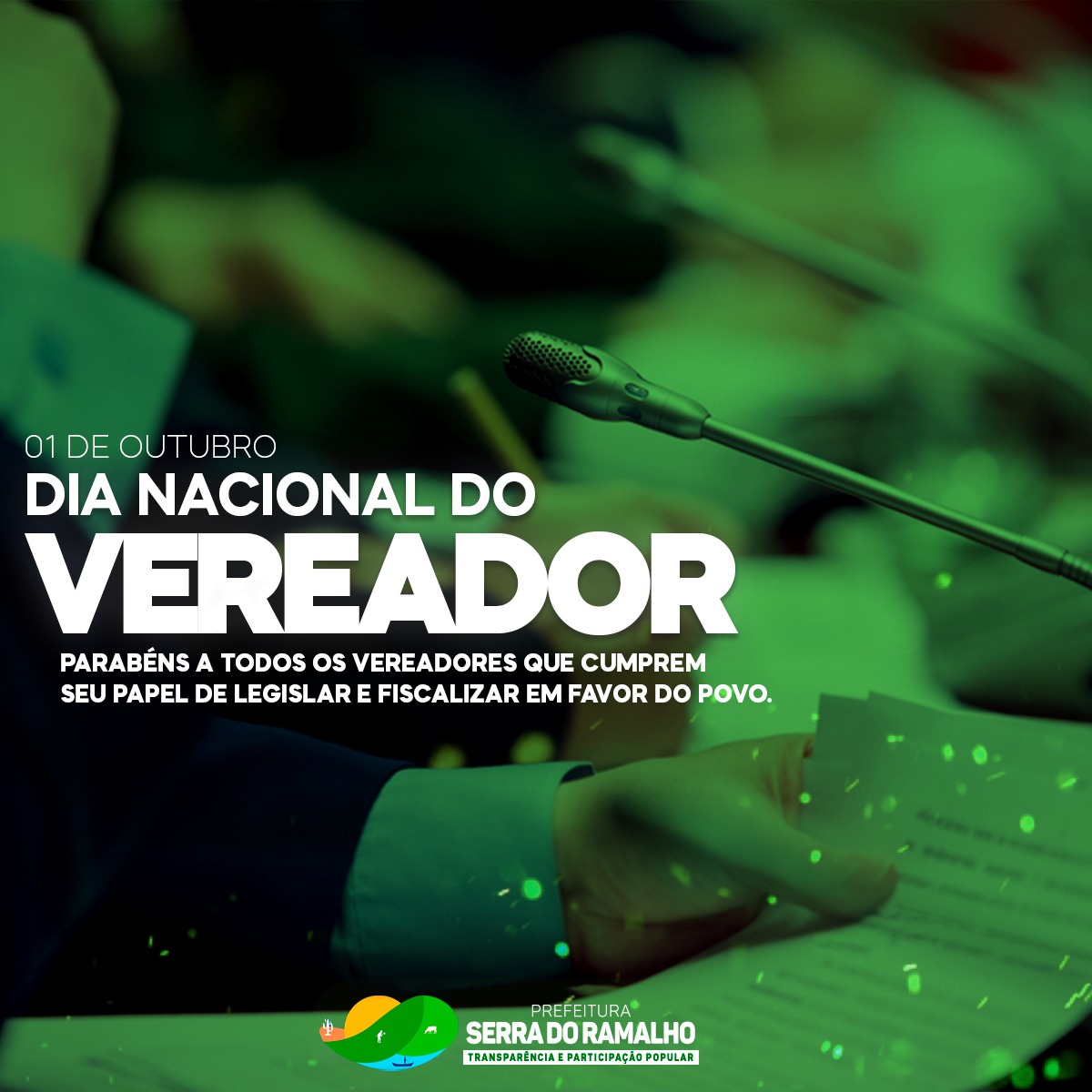 Parabéns, vereadores!