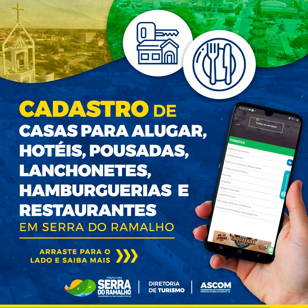 Sabia que diversos turistas estão procurando hotéis e pousadas em Serra do Ramalho, principalmente para o período de vaquejada?