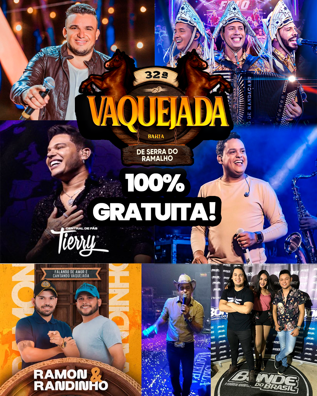 Prepare-se para o evento do ano: a 32ª Vaquejada de Serra do Ramalho - Uma explosão de adrenalina, música e tradição