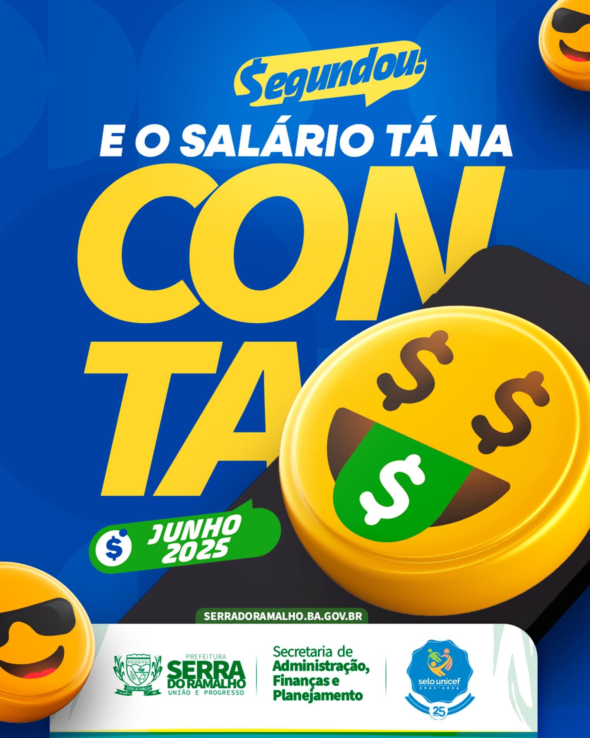 Prefeitura de Serra do Ramalho Realiza Pagamento dos Servidores Referente a Junho de 2025