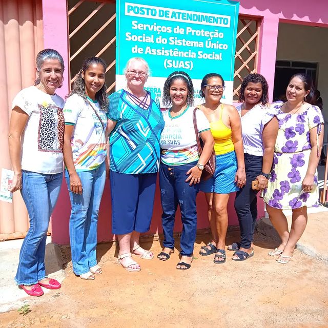 Nesta quarta-feira (03), foi inaugurada a estrutura física onde funcionará o Posto de Atendimento dos Serviços de Proteção Social na Agrovila 02.