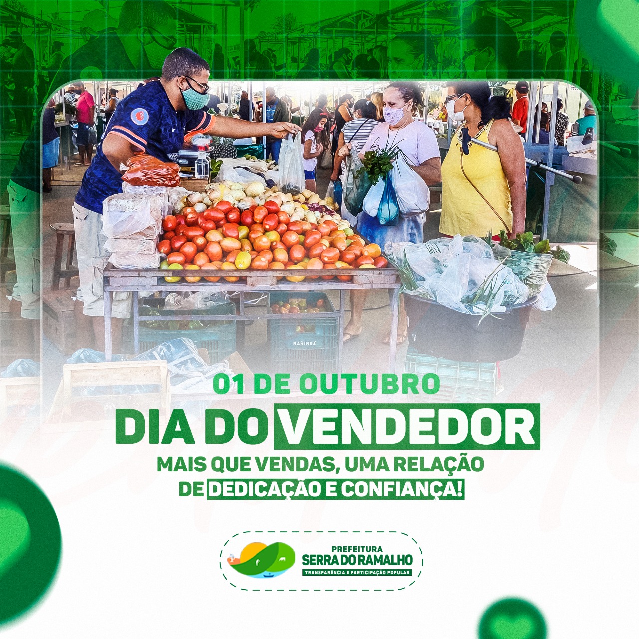 Hoje, no dia do vendedor.