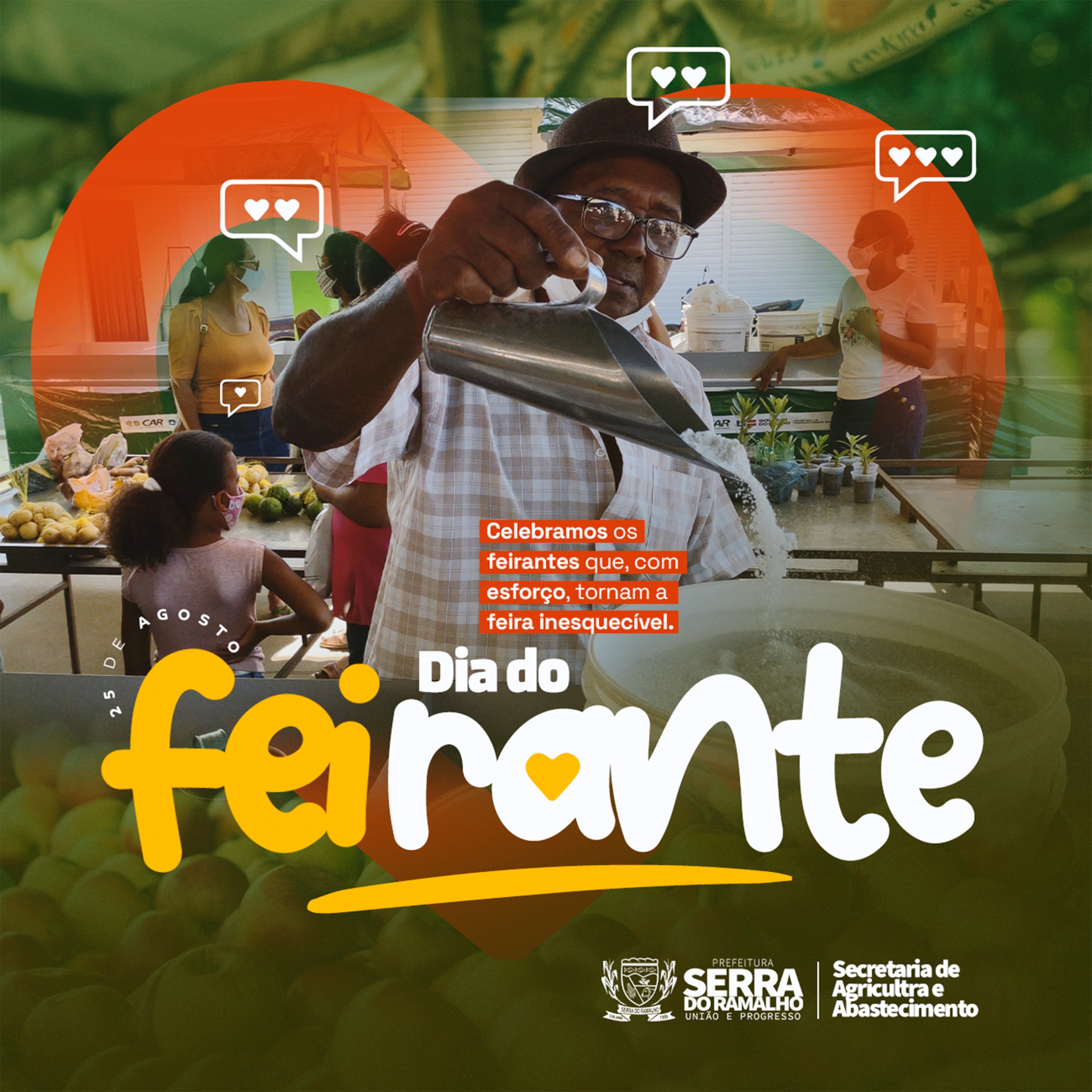 Feirantes de Serra do Ramalho: Parabéns pelo seu Dia!