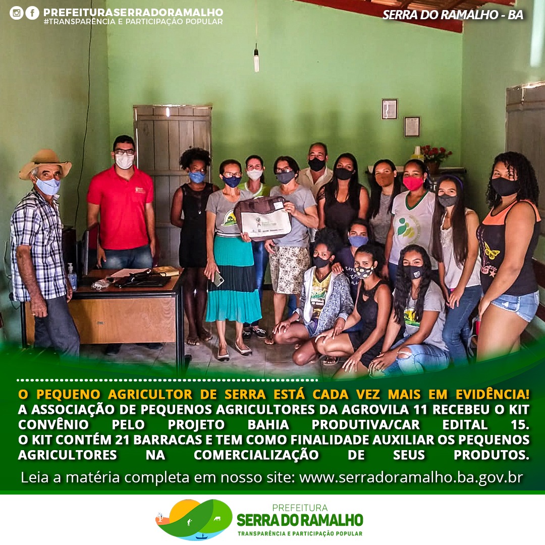 O pequeno agricultor de Serra está cada vez mais em evidência!