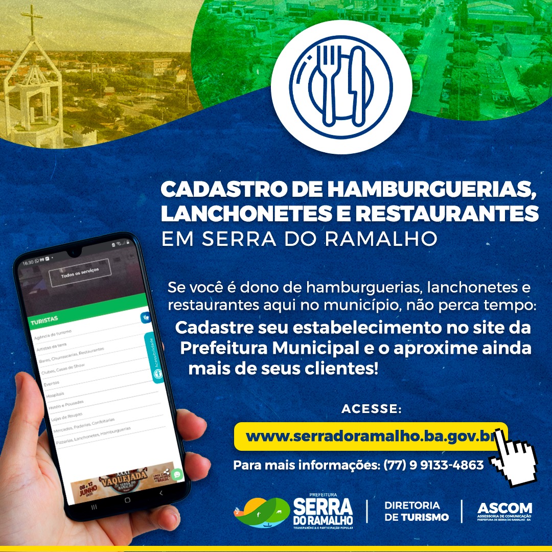 Você sabia que diversos turistas estão chegando em nossa cidade, e que chegarão ainda mais para nossa famosa vaquejada?
