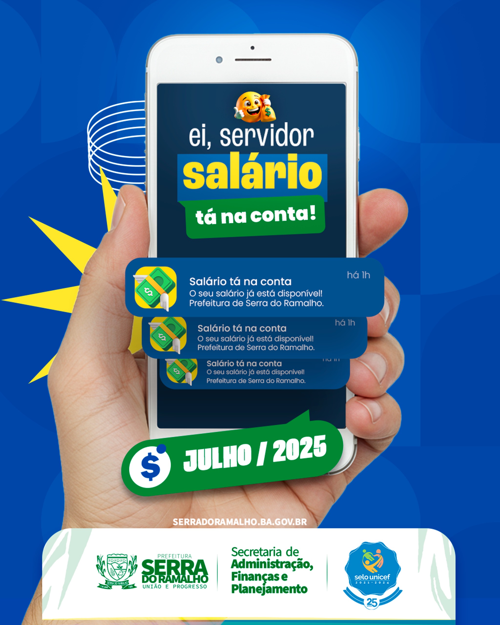 Salário Na Conta - Valorização e Compromisso Com o Servidor Municipal