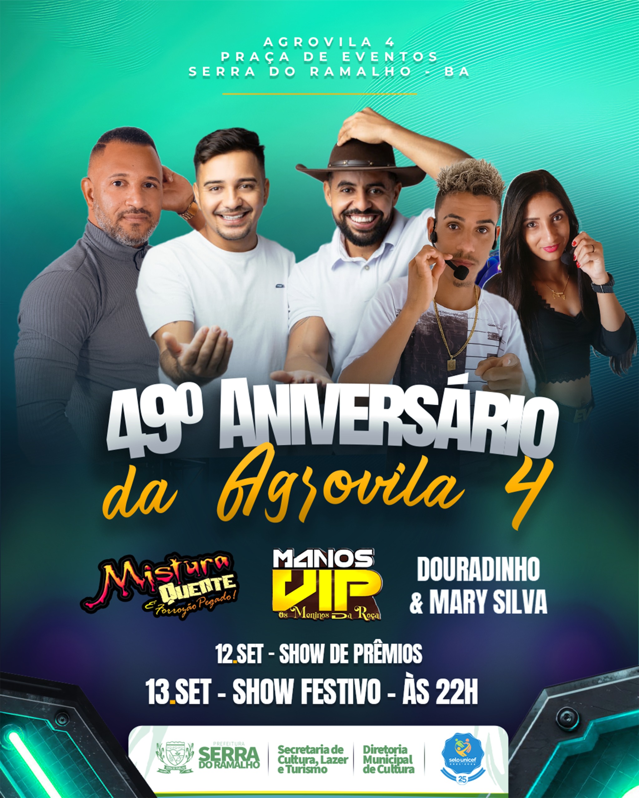 Agrovila 4 celebra 49 anos com programação especial