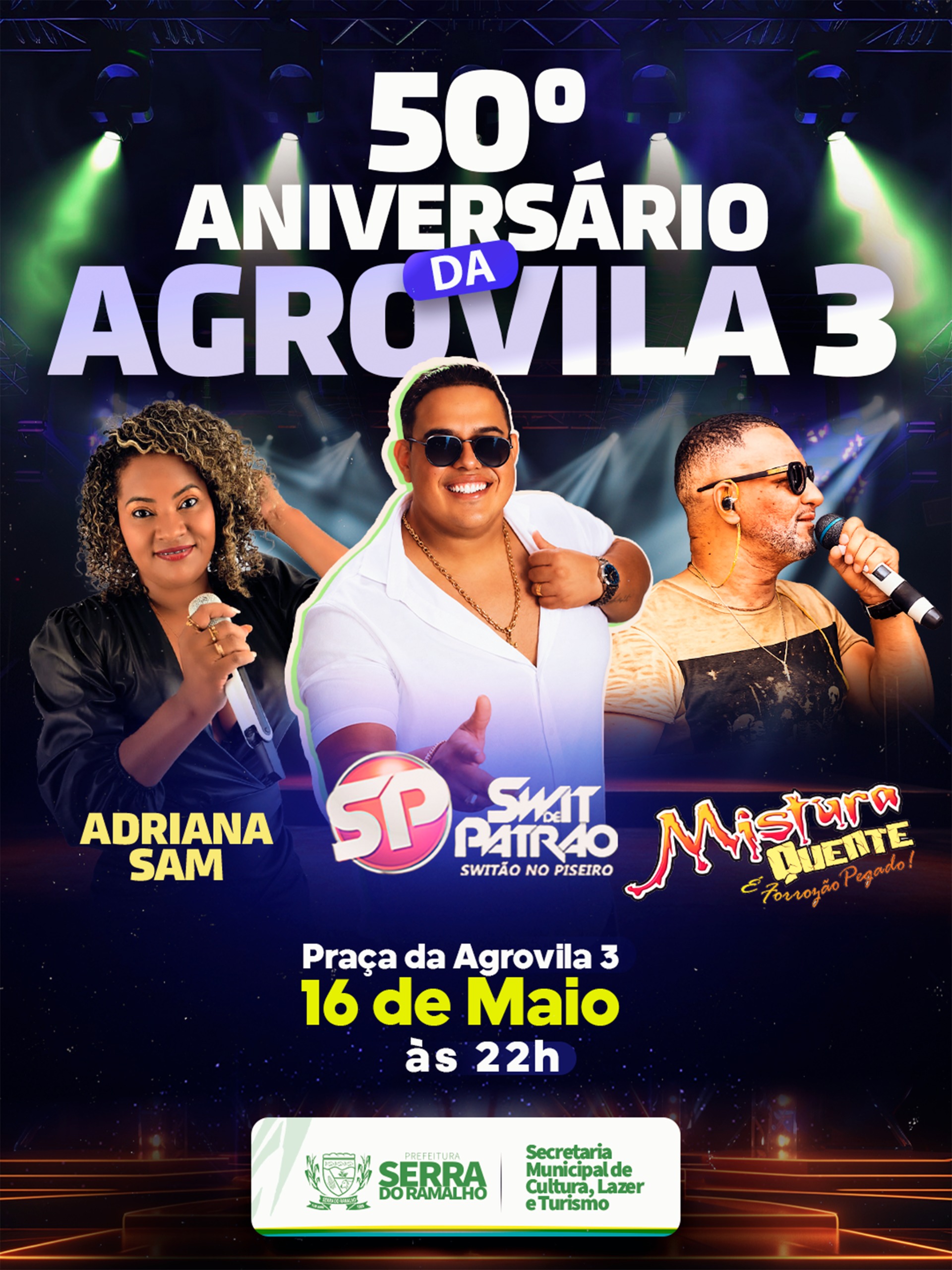 Agrovila 3 Celebra 50 Anos com Grande Festa e Atrações Musicais