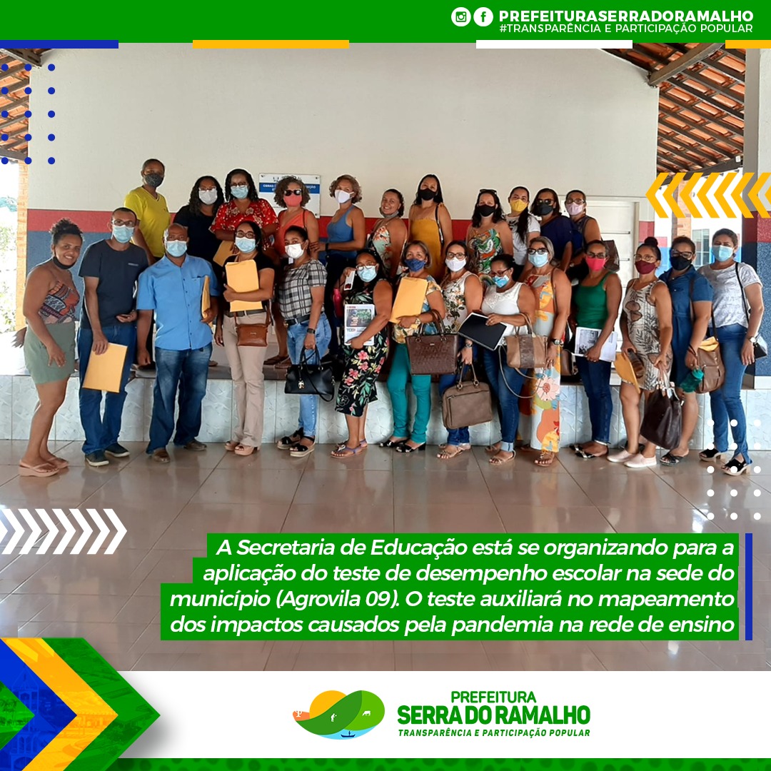 Grupo de estudo para Aplicação e correção do TDE II nas escolas da Sede: