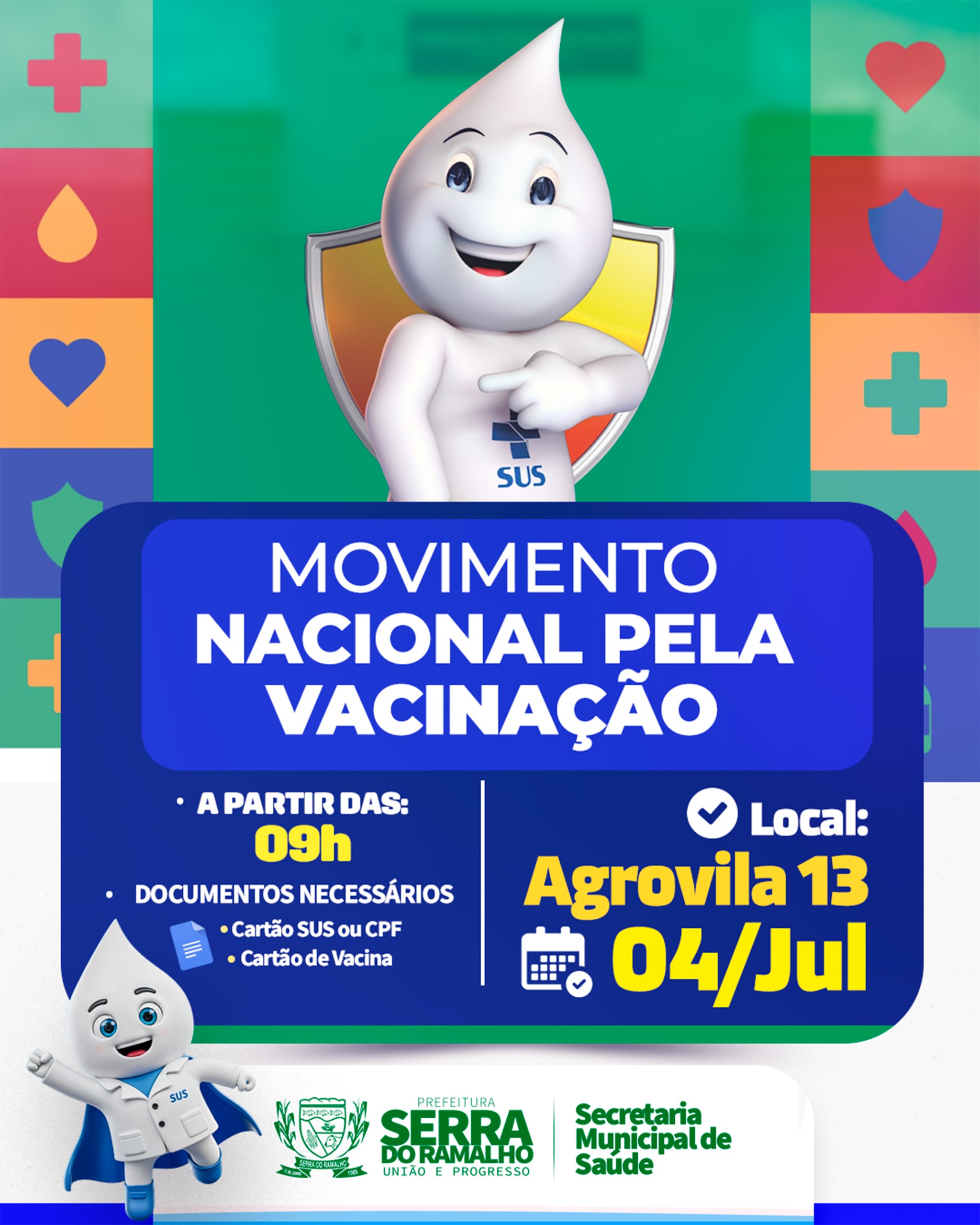 Movimento Nacional pela Vacinação na Agrovila 13