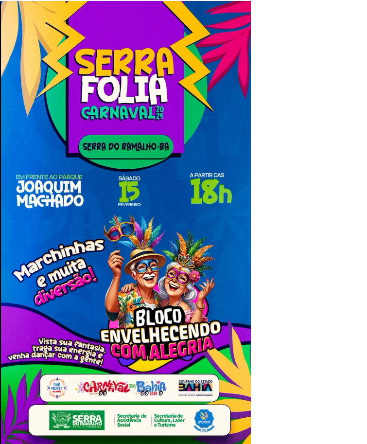 O carnaval da melhor idade já tem bloco!