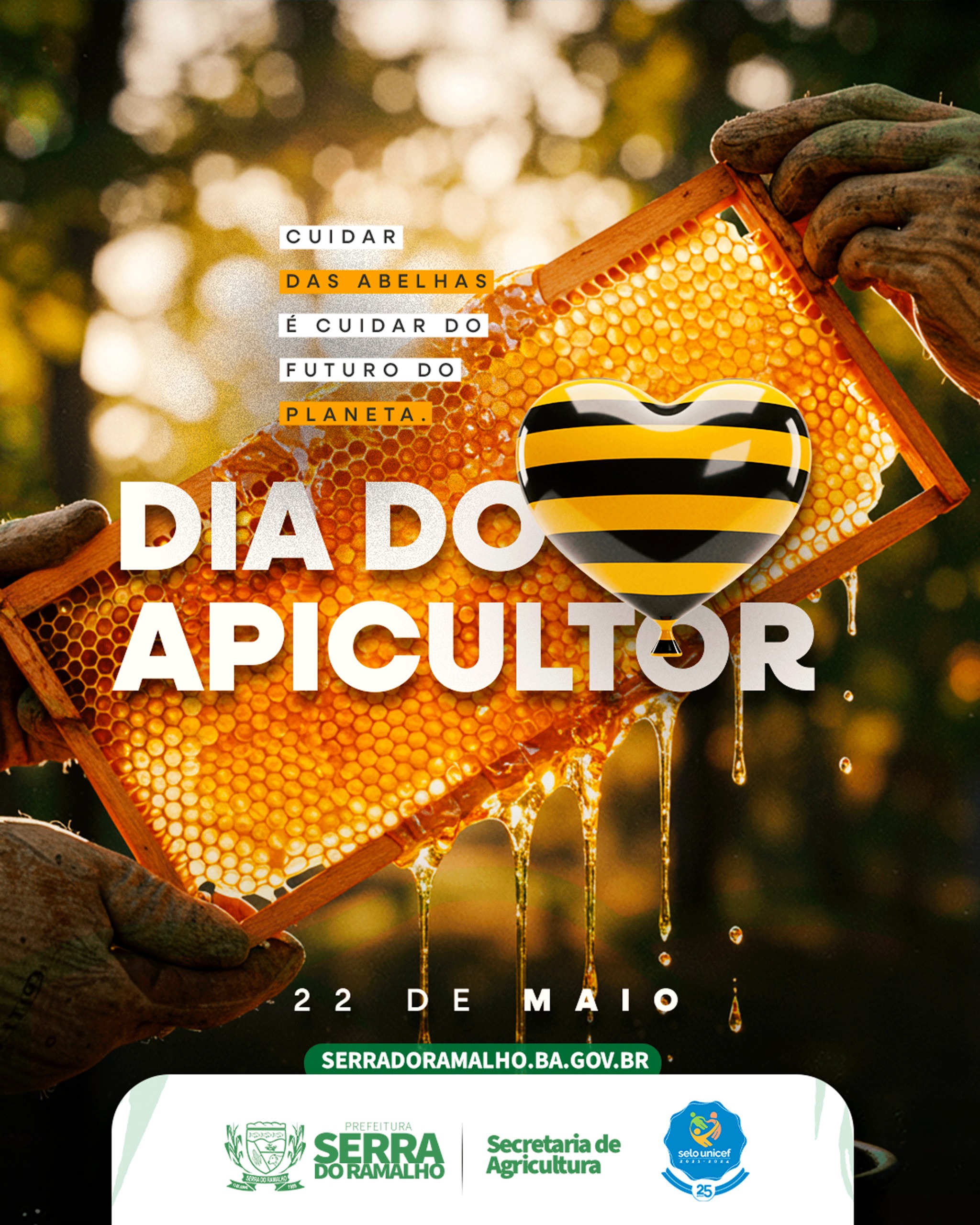 22 de Maio Dia do Apicultor