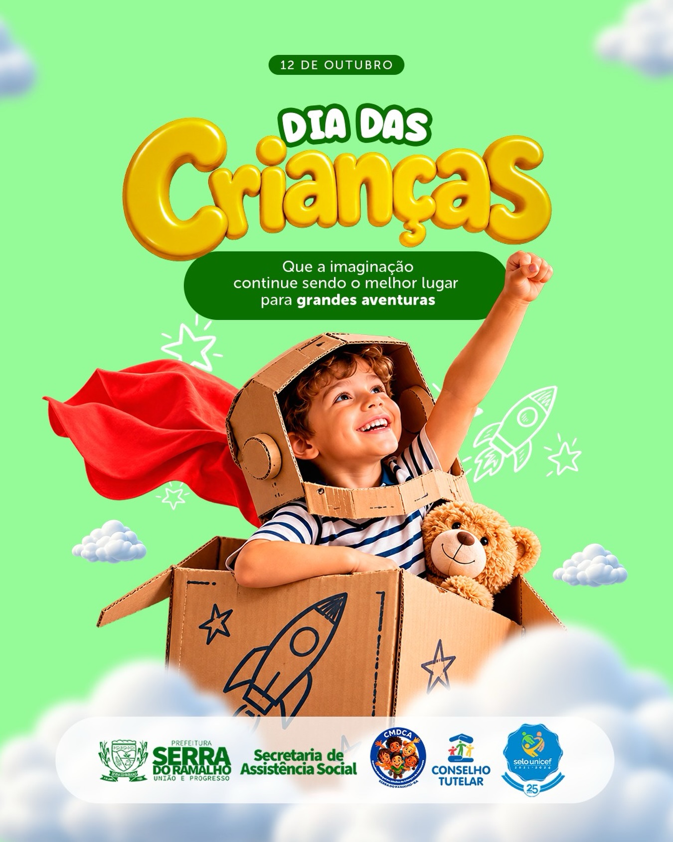 Feliz dia das Crianças